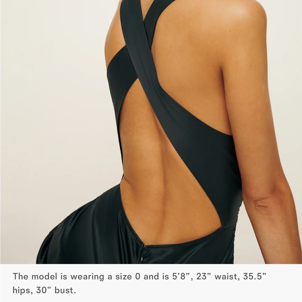 Reformation Casette Silk Dress - Picture 7 of 7